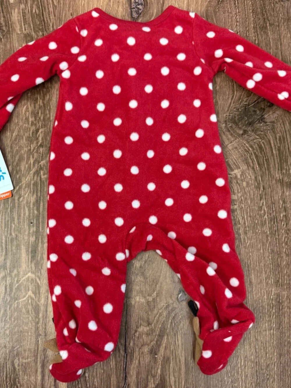 NWT Carter's Reindeer Fleece Sleeper Newborn